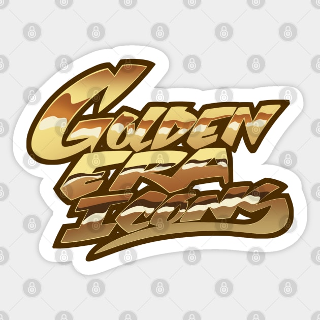 Golden Era Icons 2 Sticker by Dedos The Nomad